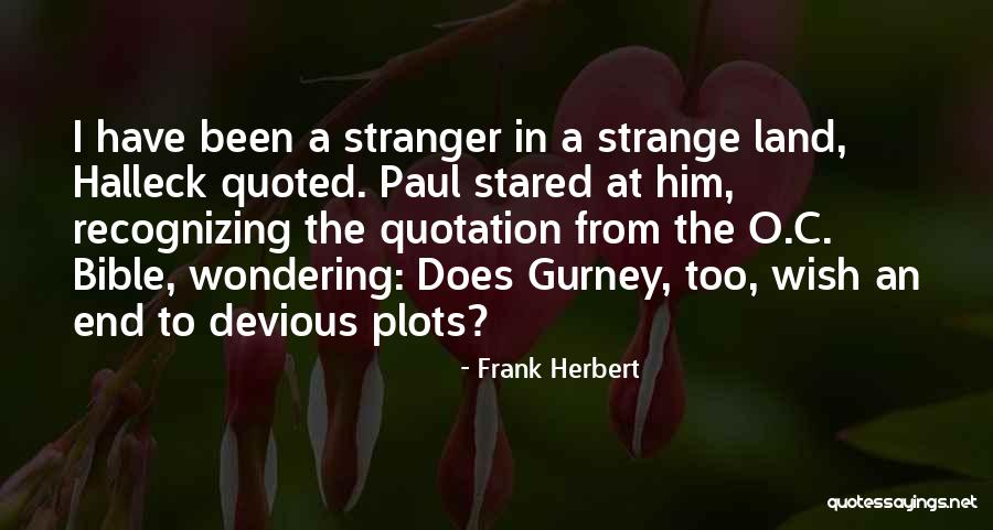 Devious Quotes By Frank Herbert