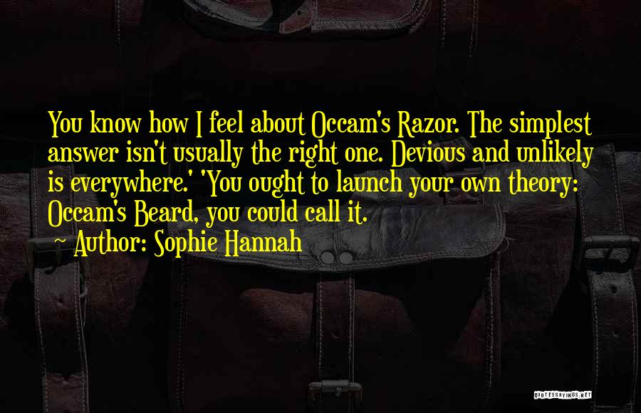 Devious Quotes By Sophie Hannah