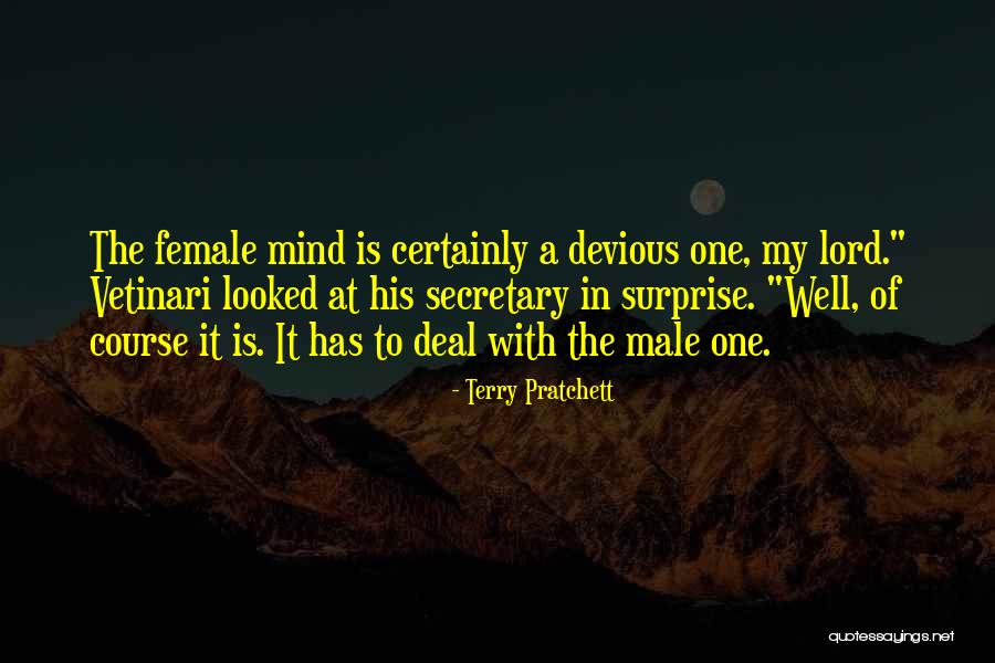 Devious Quotes By Terry Pratchett