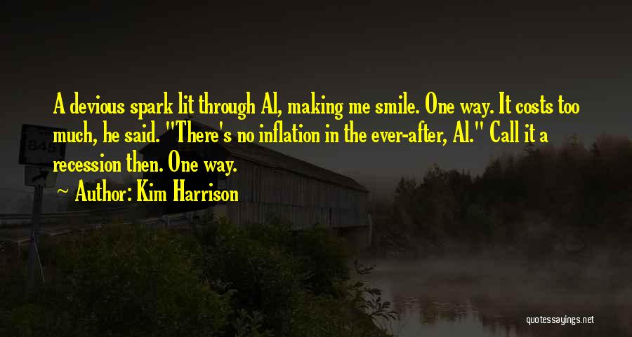 Devious Smile Quotes By Kim Harrison