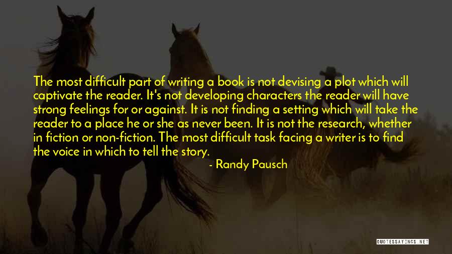 Devising Quotes By Randy Pausch