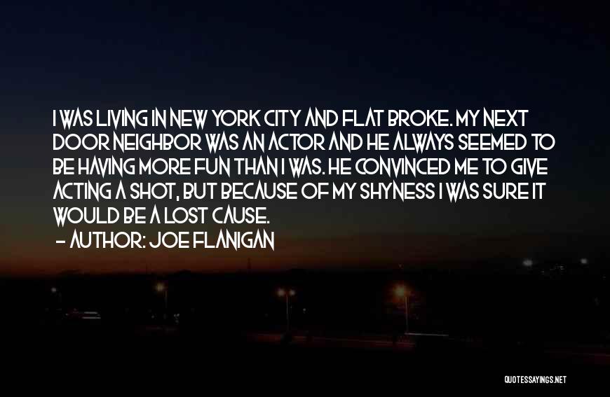 Devlen 16 Quotes By Joe Flanigan