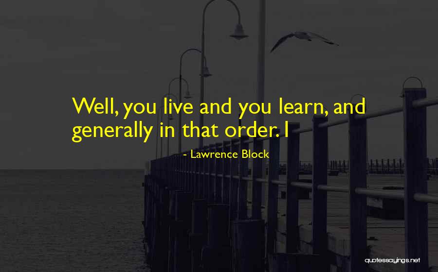 Devlon Hoff Quotes By Lawrence Block