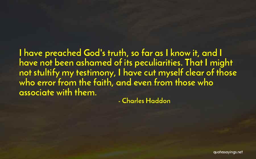 Devolviendo Quotes By Charles Haddon Devolviendo Quotes By Charles Haddon
