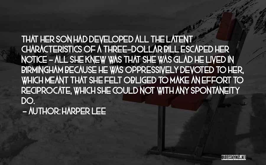 Devoted To Her Quotes By Harper Lee