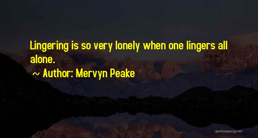 Devotedly Sentence Quotes By Mervyn Peake