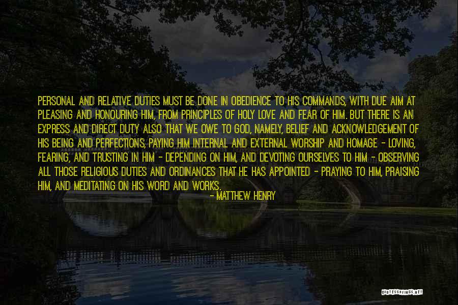 Devoting Quotes By Matthew Henry Devoting Quotes By Matthew Henry