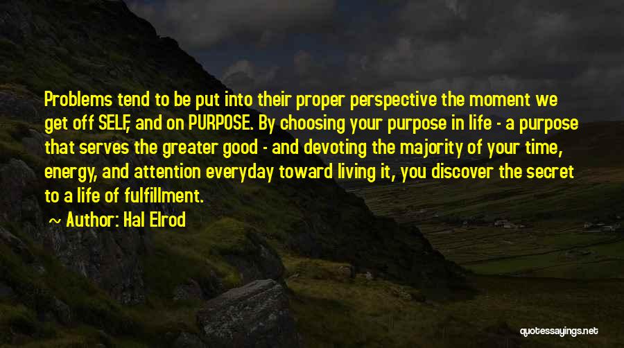 Devoting Time Quotes By Hal Elrod