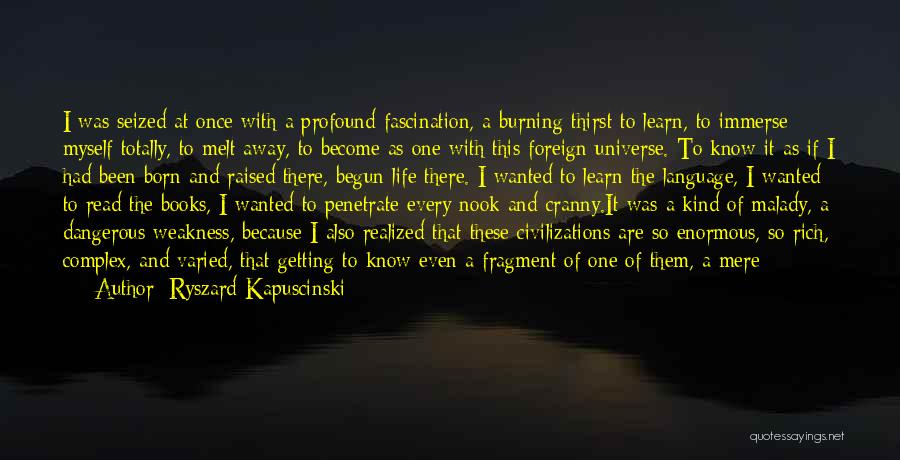 Devoting Time Quotes By Ryszard Kapuscinski