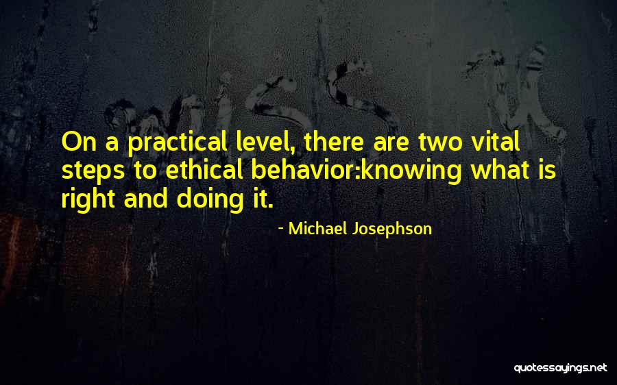 Devotionals On Imperfect People Quotes By Michael Josephson