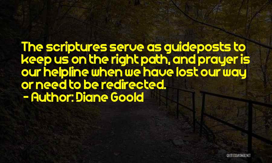 Devotions Quotes By Diane Goold