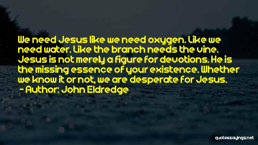 Devotions Quotes By John Eldredge