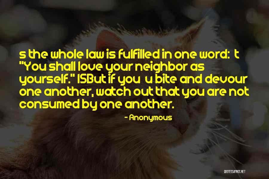 Devour Yourself Quotes By Anonymous Devour Yourself Quotes By Anonymous