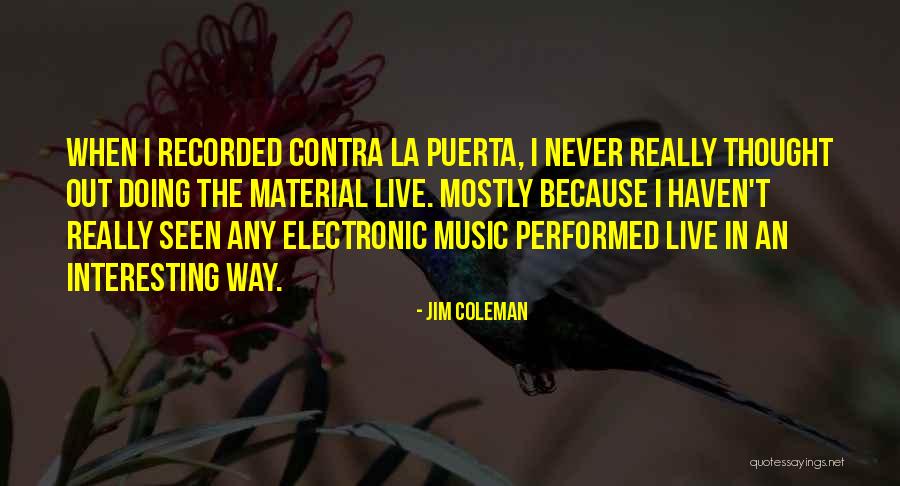 Devrimler Aginda Quotes By Jim Coleman Devrimler Aginda Quotes By Jim Coleman
