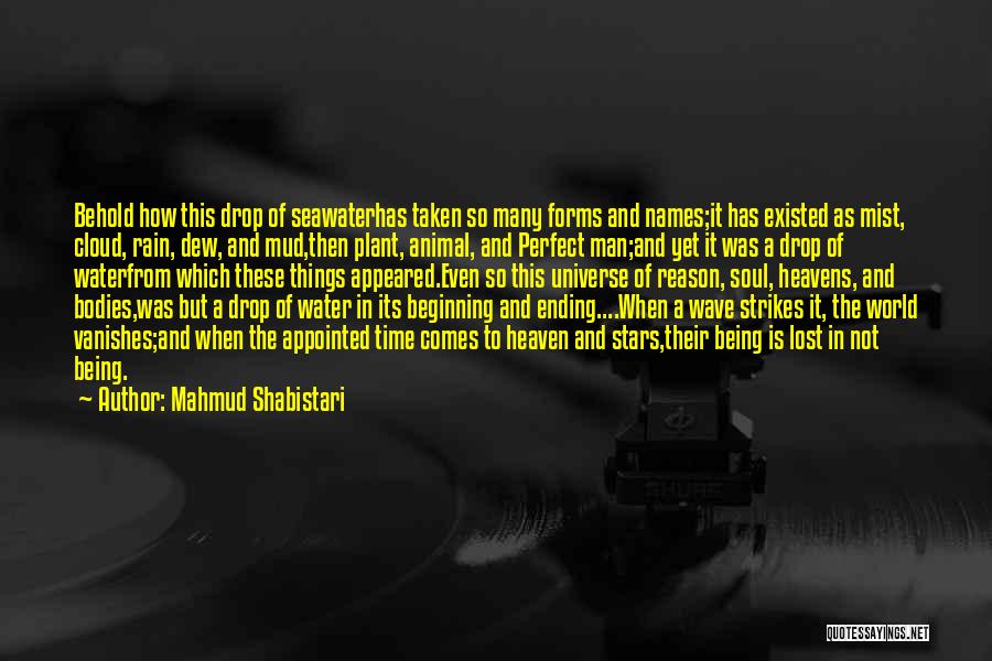 Dew Drop Quotes By Mahmud Shabistari