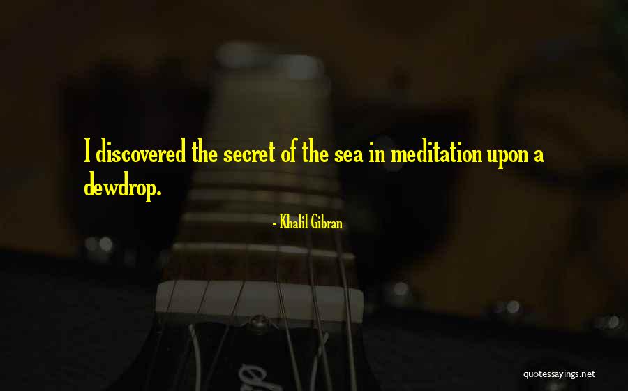 Dewdrop Quotes By Khalil Gibran Dewdrop Quotes By Khalil Gibran