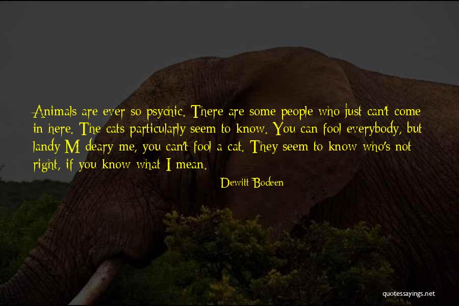 Dewitt Bodeen Quotes 611146