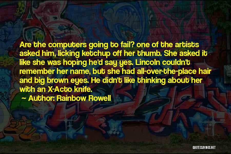 D'generation X Quotes By Rainbow Rowell