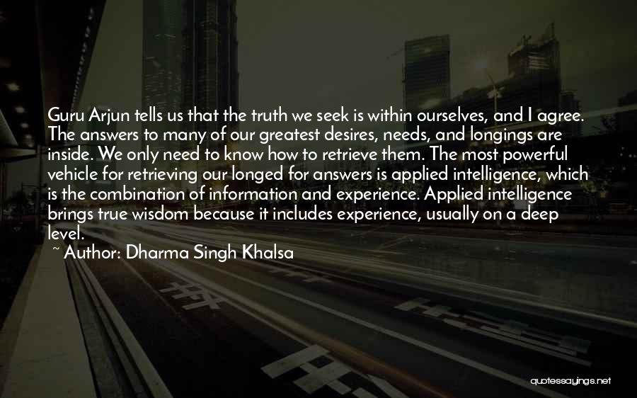 Dharma Singh Khalsa Quotes 1163314