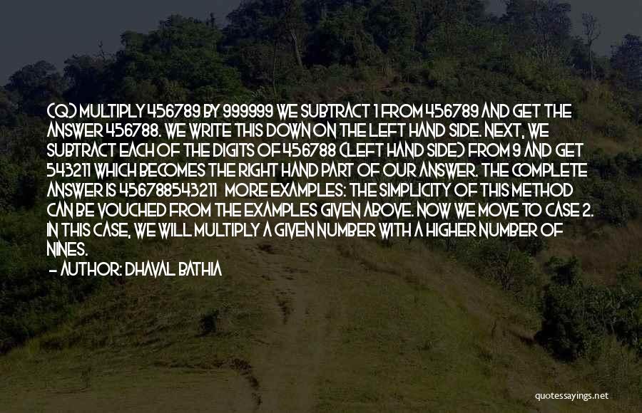 Dhaval Bathia Quotes 1557429