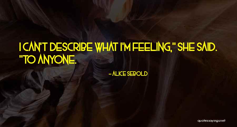 Di Bianco Shoes Quotes By Alice Sebold Di Bianco Shoes Quotes By Alice Sebold