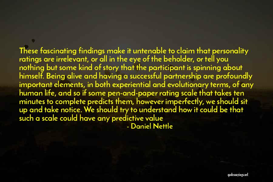 Di Provasi Quotes By Daniel Nettle Di Provasi Quotes By Daniel Nettle