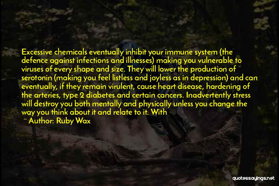 Diabetes Type 2 Quotes By Ruby Wax