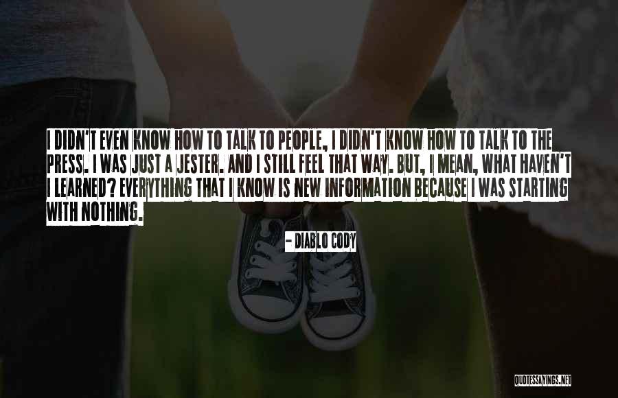 Diablo 1 Quotes By Diablo Cody Diablo 1 Quotes By Diablo Cody
