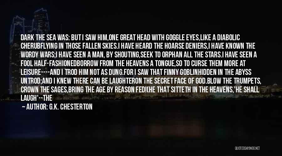 Diabolic Quotes By G.K. Chesterton