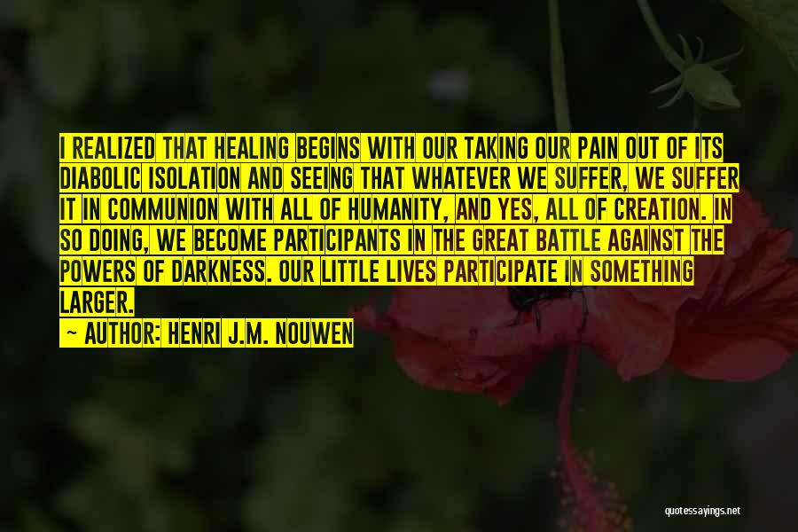 Diabolic Quotes By Henri J.M. Nouwen