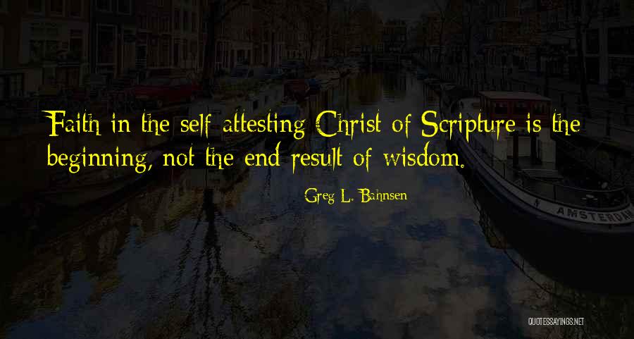 Diacuhkan Manusia Quotes By Greg L. Bahnsen Diacuhkan Manusia Quotes By Greg L. Bahnsen