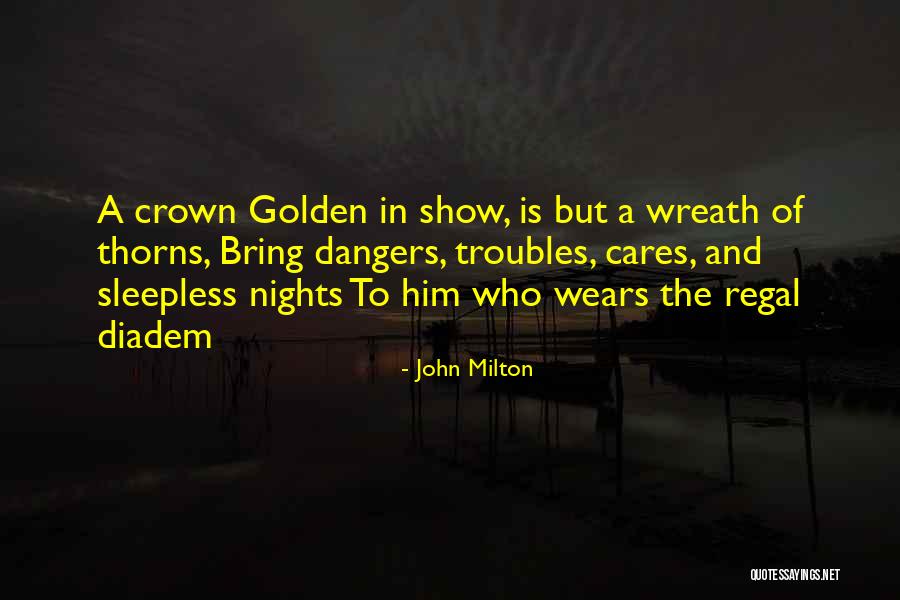 Diadem Quotes By John Milton Diadem Quotes By John Milton