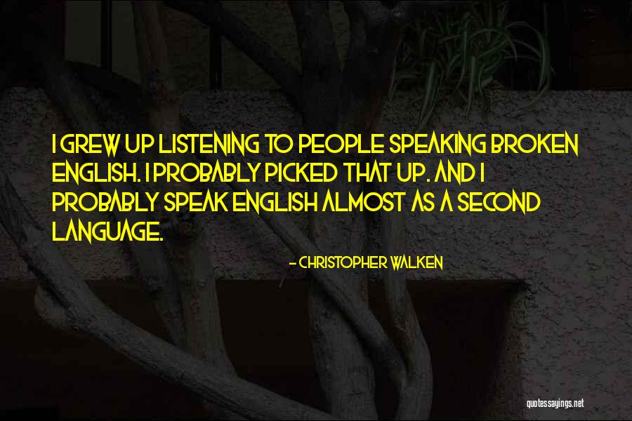 Diagast Quotes By Christopher Walken Diagast Quotes By Christopher Walken