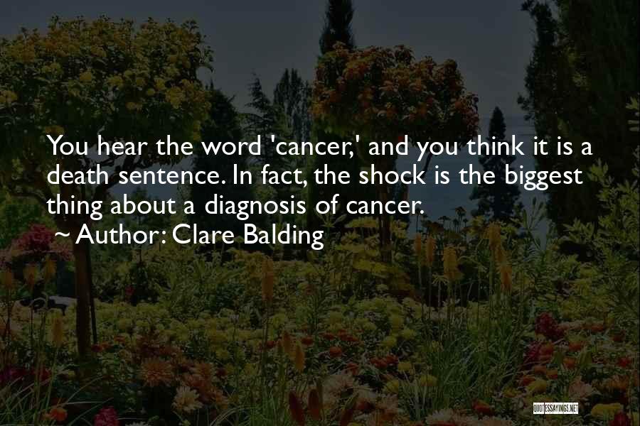 Diagnosis Quotes By Clare Balding