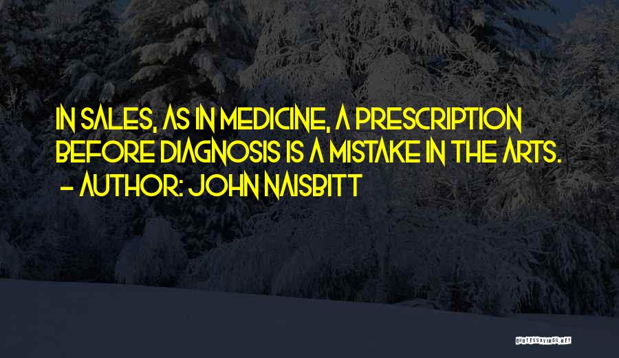 Diagnosis Quotes By John Naisbitt