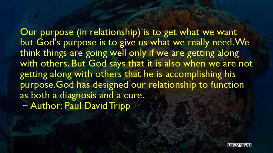 Diagnosis Quotes By Paul David Tripp