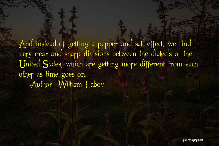 Dialects Quotes By William Labov
