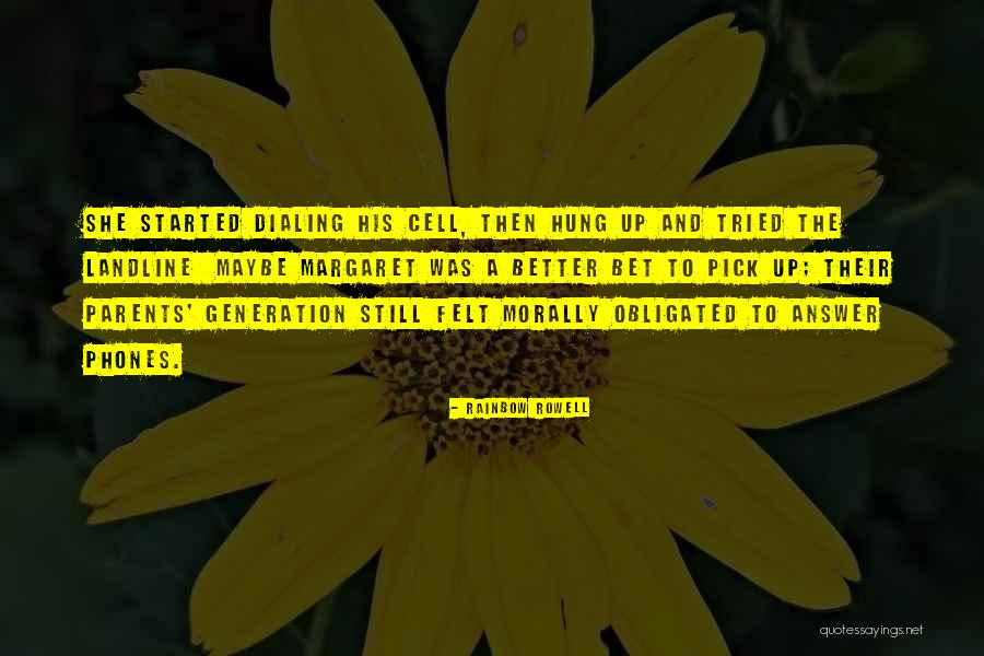 Dialing Quotes By Rainbow Rowell Dialing Quotes By Rainbow Rowell