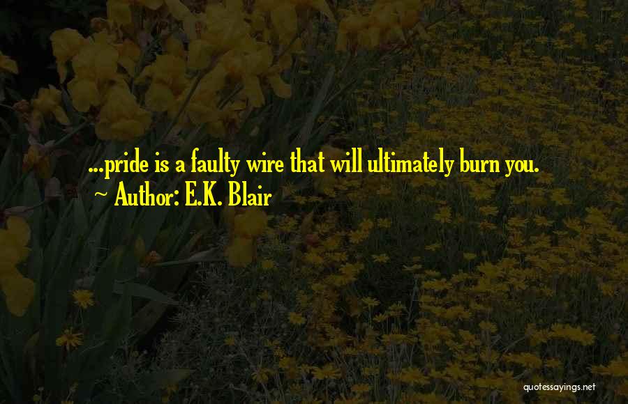 Dialogical Ethics Quotes By E.K. Blair
