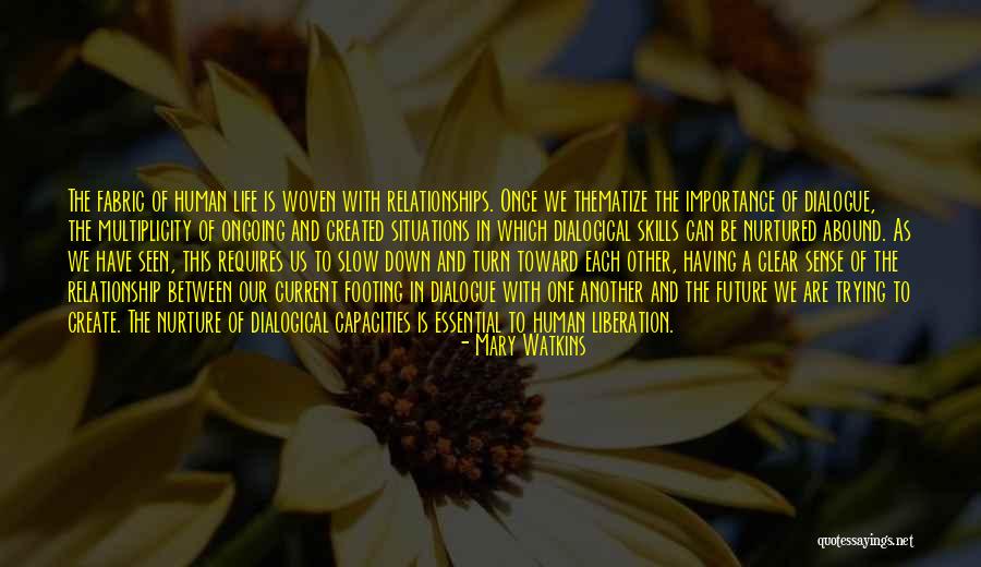 Dialogical Self Quotes By Mary Watkins Dialogical Self Quotes By Mary Watkins