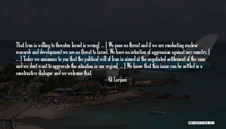 Dialogue Quotes By Ali Larijani Dialogue Quotes By Ali Larijani