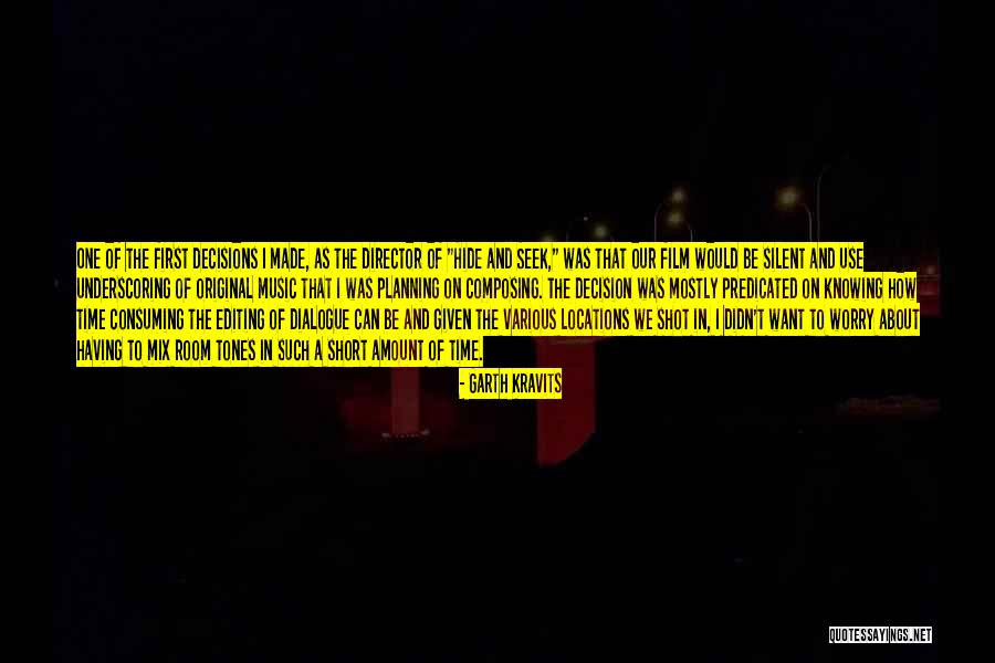 Dialogue Quotes By Garth Kravits Dialogue Quotes By Garth Kravits