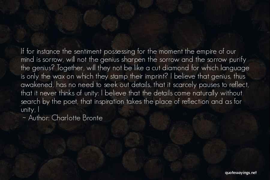 Diamond Heart Quotes By Charlotte Bronte