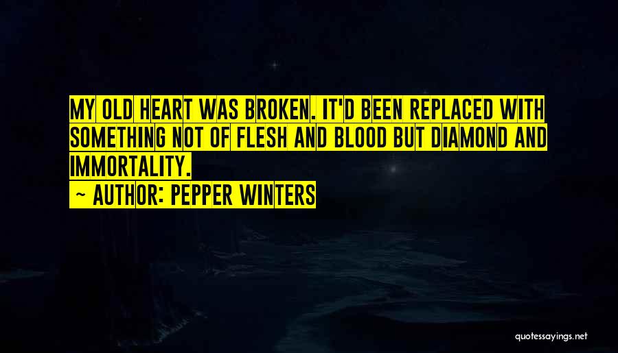 Diamond Heart Quotes By Pepper Winters