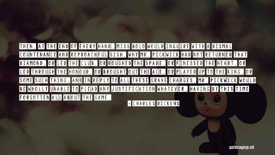 Diamond No Ace Quotes By Charles Dickens Diamond No Ace Quotes By Charles Dickens