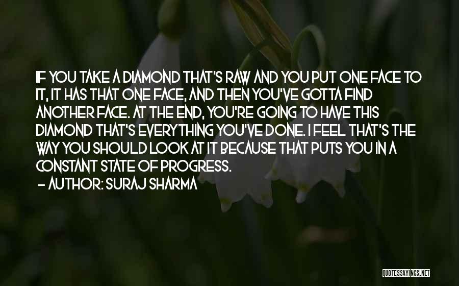 Diamond Quotes By Suraj Sharma