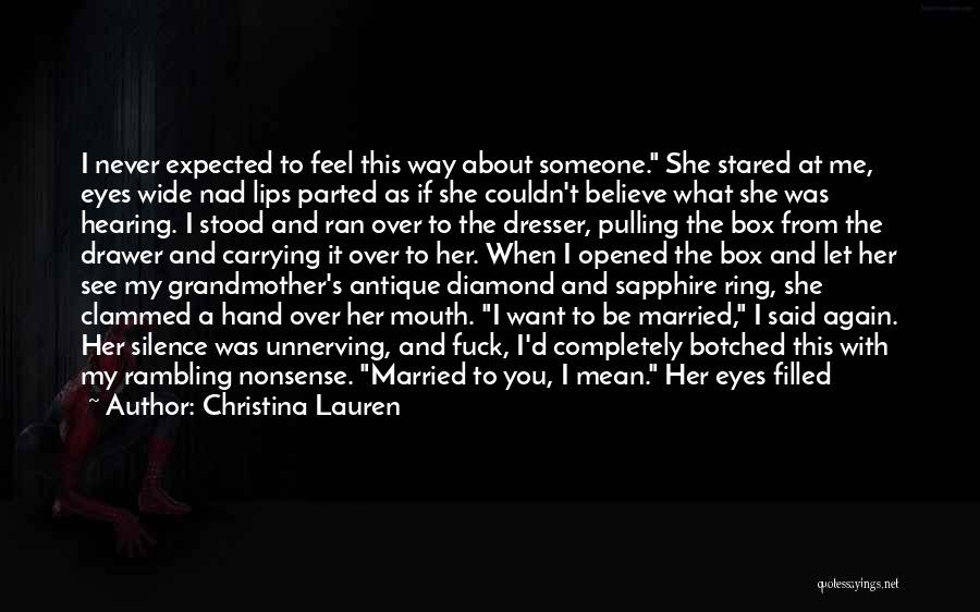 Diamond Ring Quotes By Christina Lauren