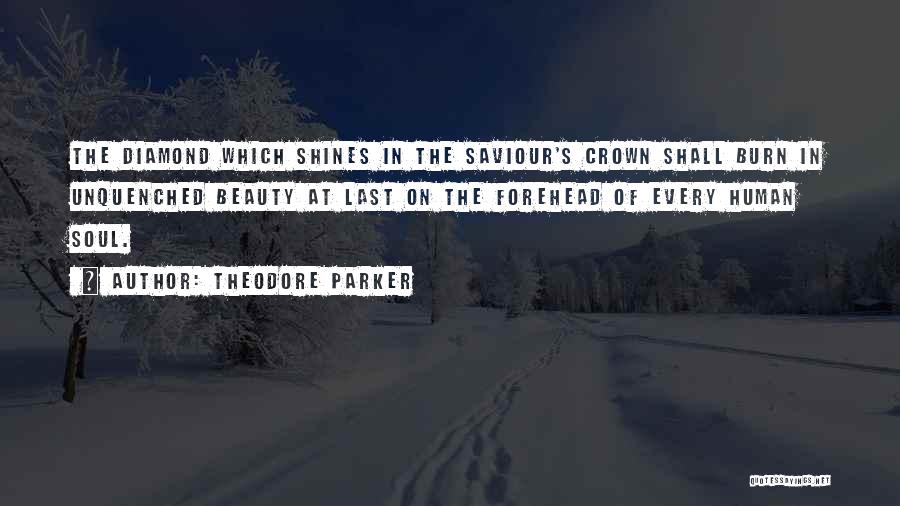 Diamond Shines Quotes By Theodore Parker