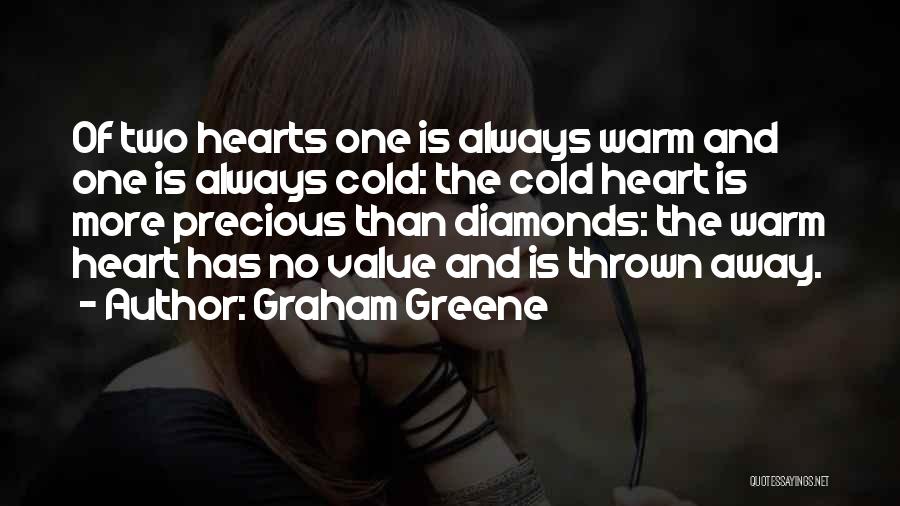 Diamonds And Love Quotes By Graham Greene