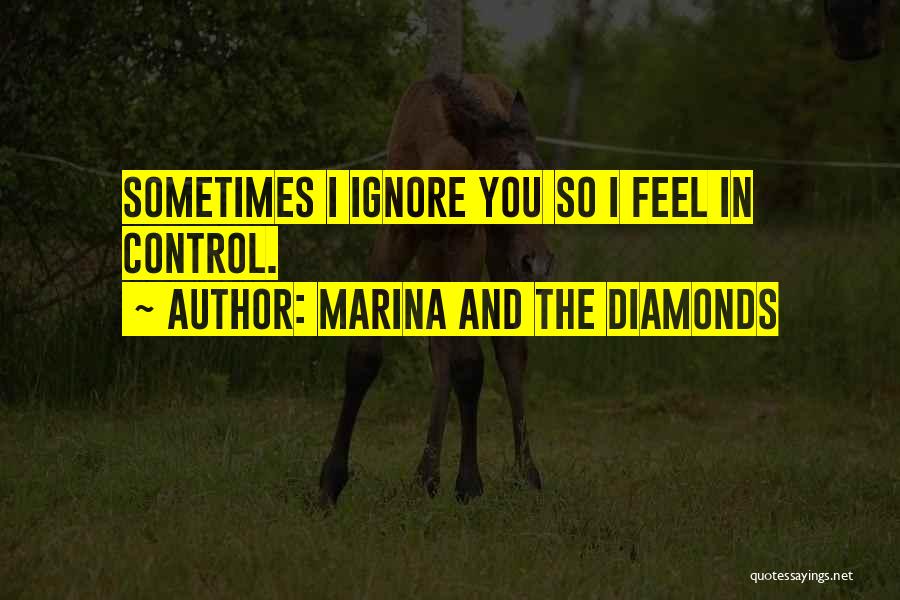 Diamonds And Love Quotes By Marina And The Diamonds